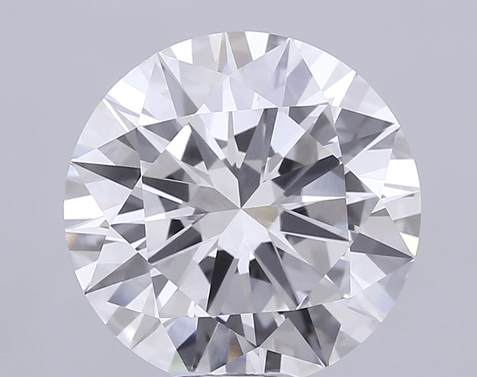 10,07 Karat runder, im Labor gezüchteter Diamant VVS2F