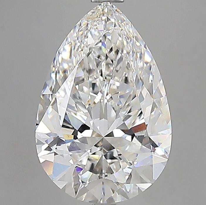 10.08 Carat Pear Lab Grown Diamond VS1F