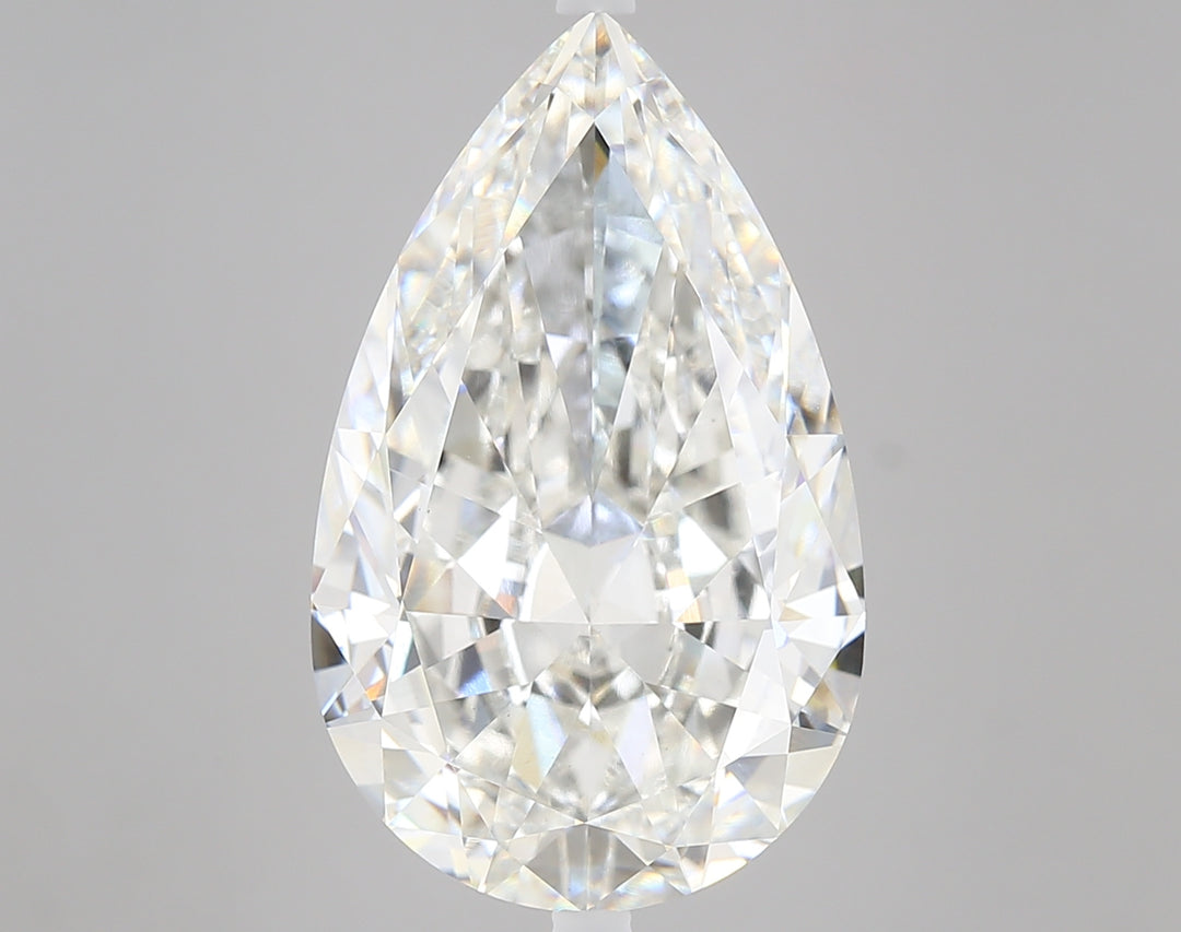 10.09 Carat Pear Lab Grown Diamond VS1F