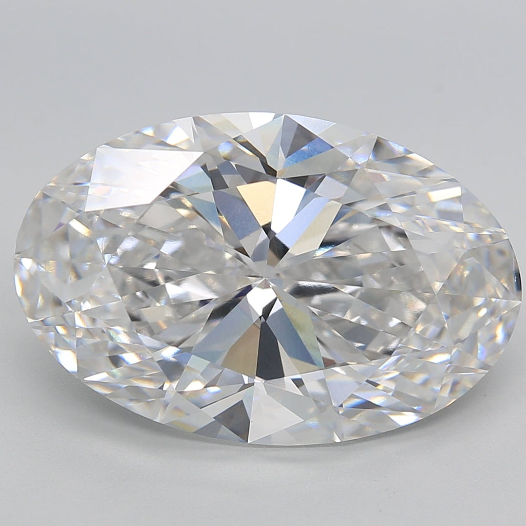 10.12 Carat Oval Cut Lab Grown Diamond VS1 F