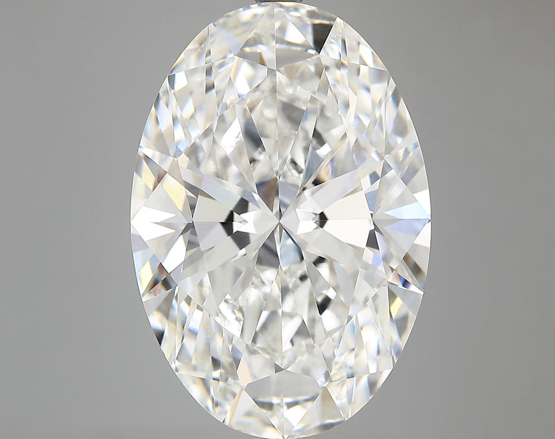 10.18 Carat Oval Lab Grown Diamond VVS2F