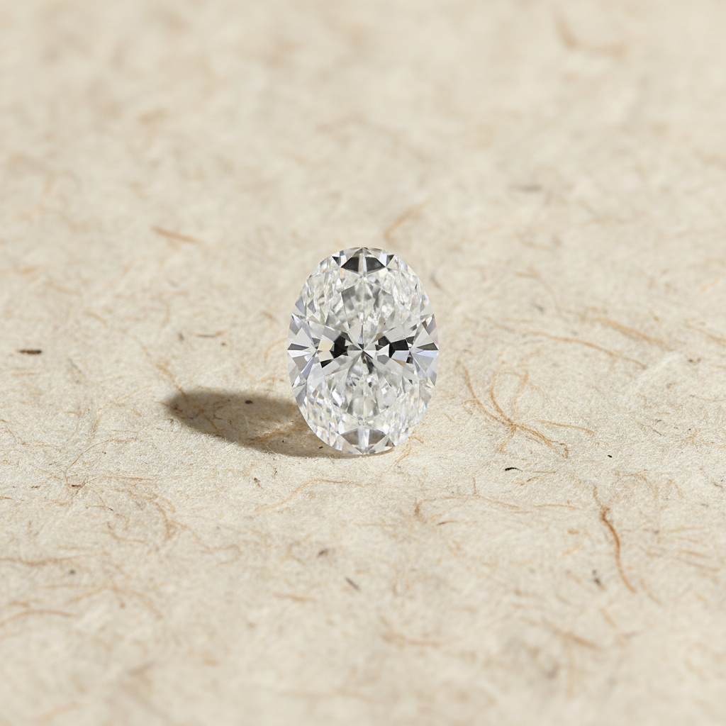 10.18 Carat Oval Lab Grown Diamond, VVS2/F