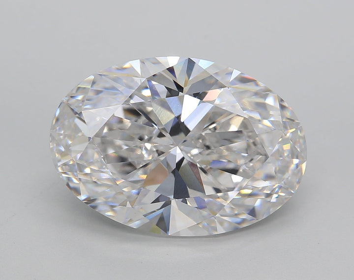 10.25 CT E Color Oval Cut Lab-Grown Diamond