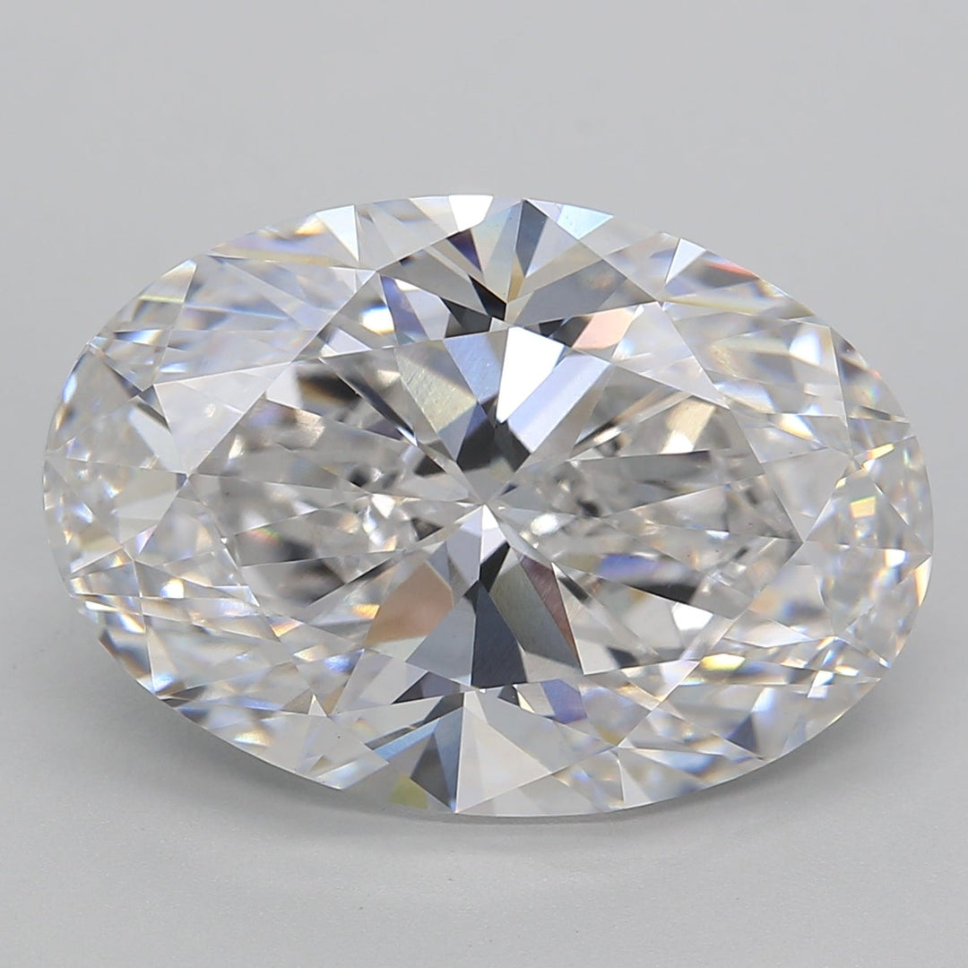 10.25 Carat Oval Cut Lab Grown Diamond VS1 E