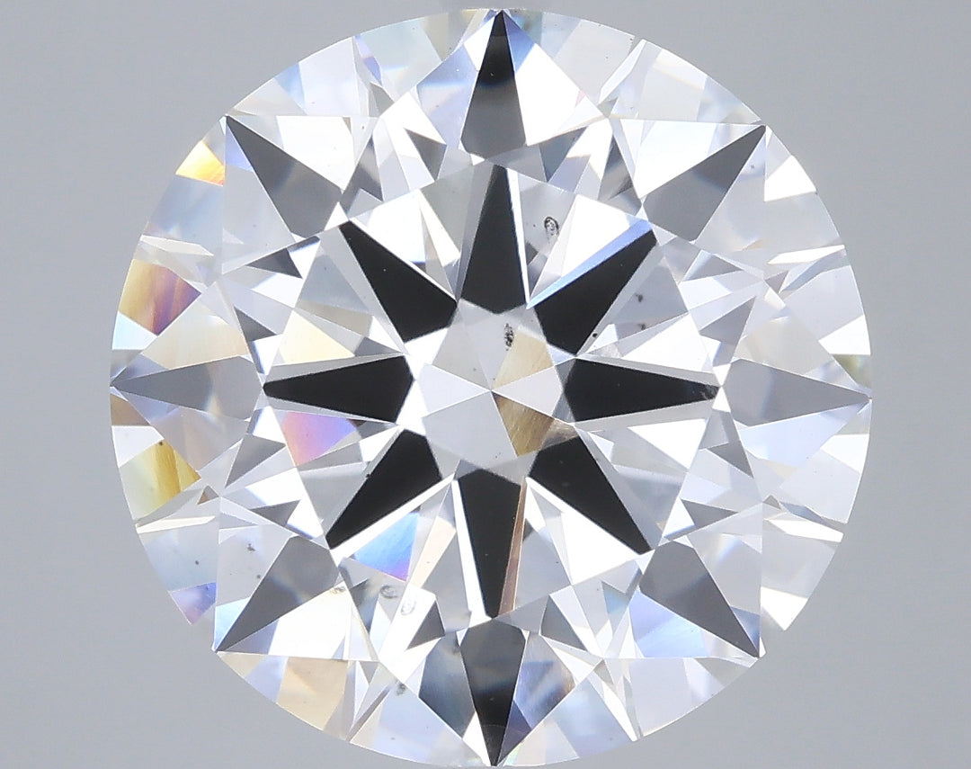 10,52 Karat runder, im Labor gezüchteter Diamant VS2E