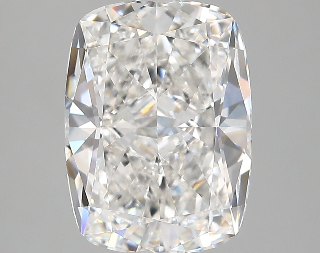 4.31 Carat Cushion Cut Lab Grown Diamond VVS2F