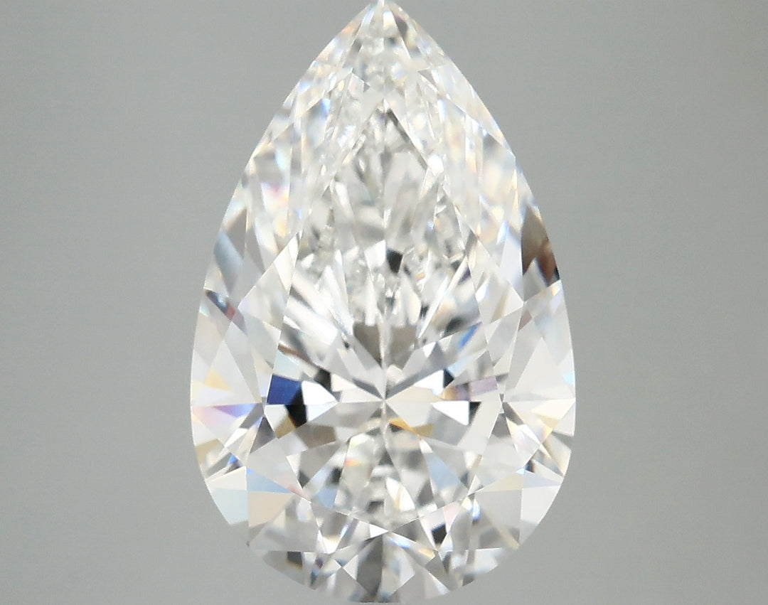 5.00 Carat Pear Cut Lab Grown Diamond, VVS2/E