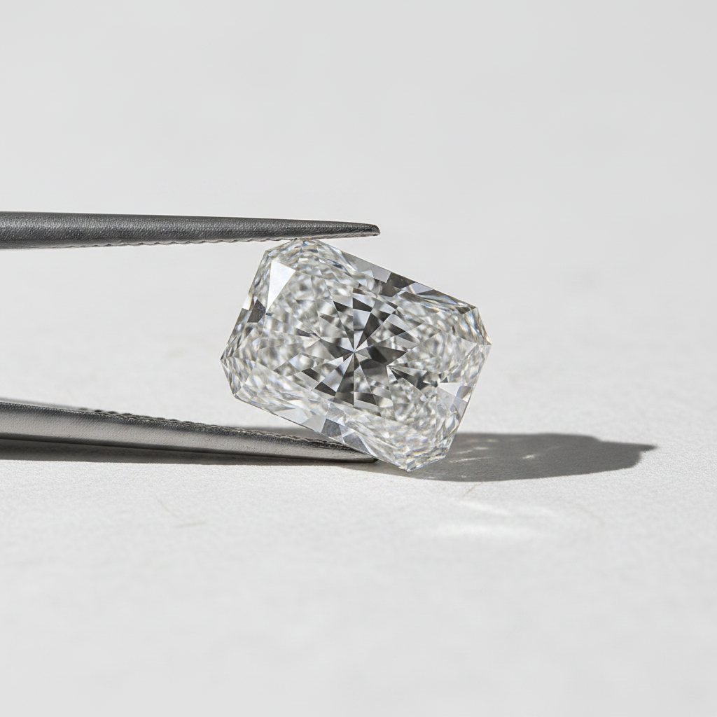 15.05 Carat Radiant Cut Lab Grown Diamond, VS1/E