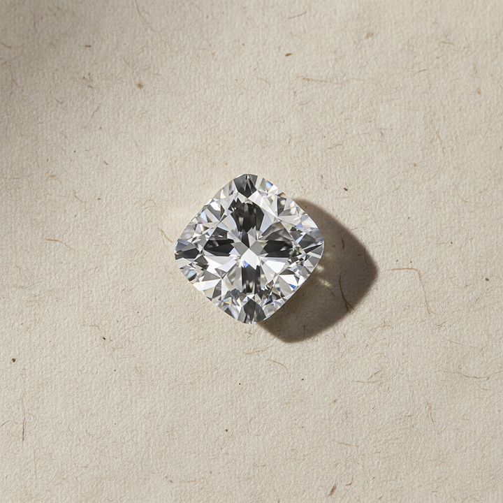 15.2 Carat Cushion Cut Lab Grown Diamond, VVS2/E