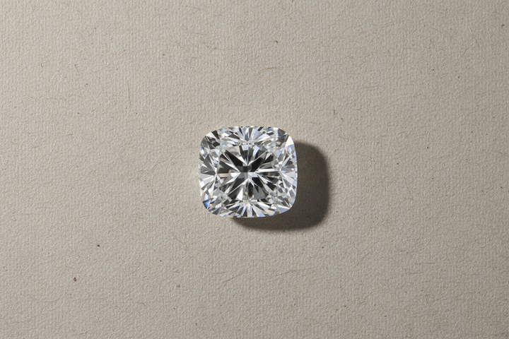 5.01 Carat Cushion Lab Grown Diamond, VS1/E