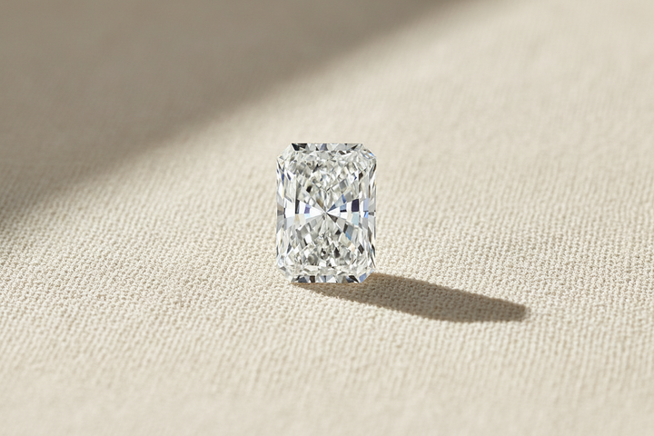 7.19 Carat Radiant Cut Lab Grown Diamond, F/VS1