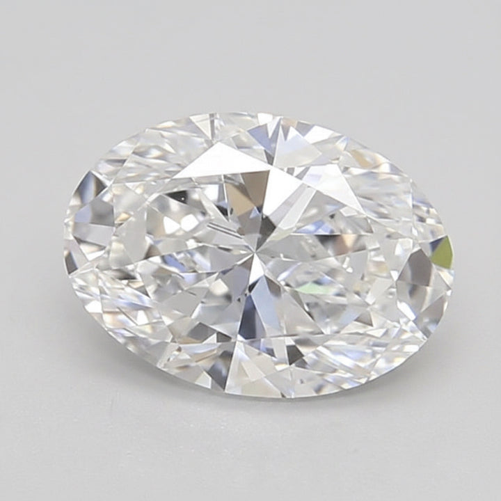 1 Carat Oval Lab Grown Diamond SI1 D