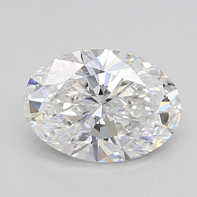 1 Carat Oval Lab Grown Diamond SI1 E