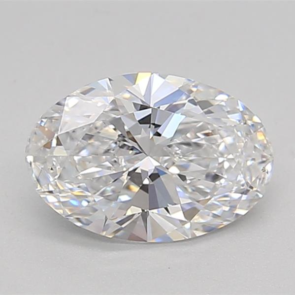 1 Carat Oval Lab Grown Diamond VVS2 E