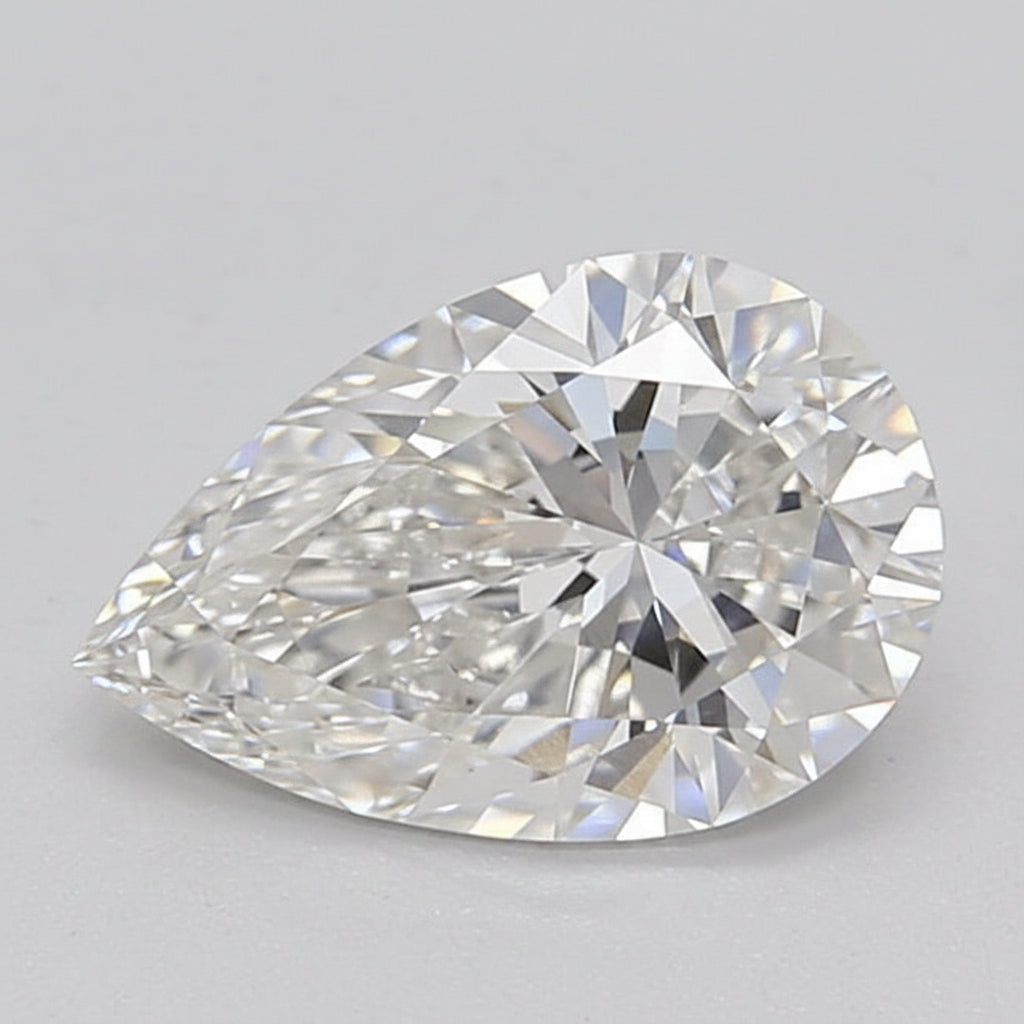 1 Carat Pear Lab Grown Diamond VS1 F