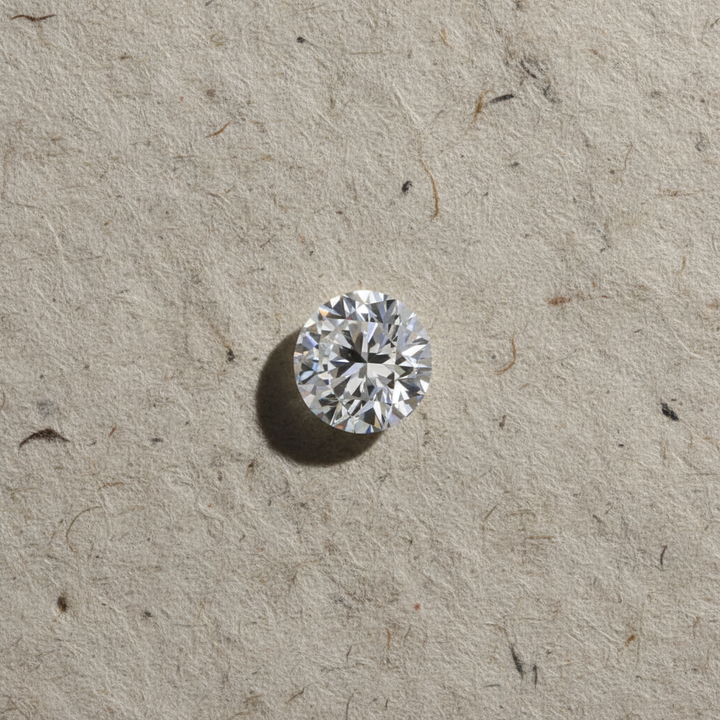 1 karaat ronde laboratorium-gegroeide diamant, VVS2/D