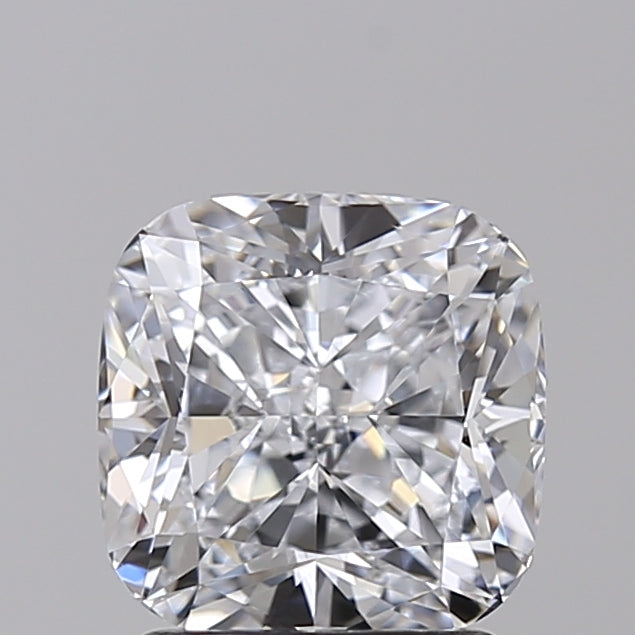 2.00 CT Cushion Cut Lab Grown Diamond, IGI Certified, E Color, VVS2 Clarity