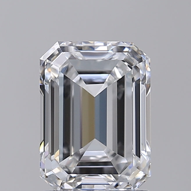 2.00 CT Lab-Grown Emerald Cut Diamond - IGI Certified, D Color, VS1 Clarity