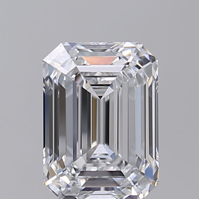 2.00 CT Lab-Grown Emerald Cut Diamond - IGI Certified, D Color, VVS1 Clarity