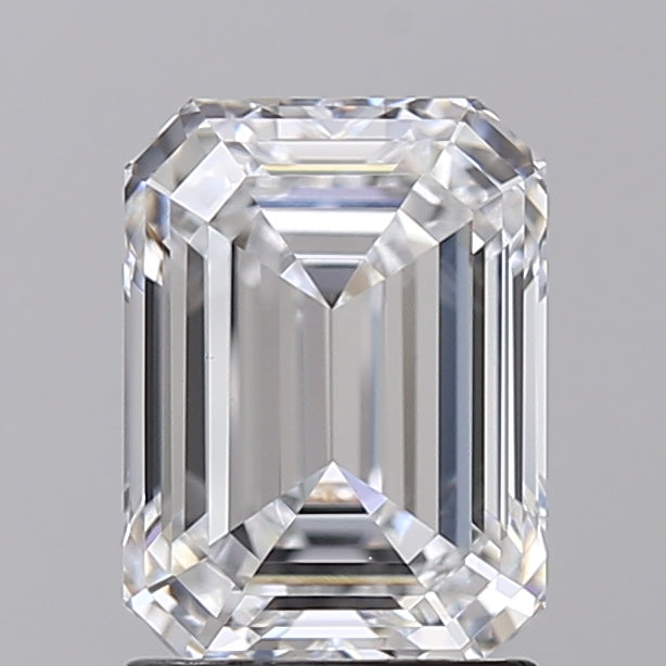 2.00 CT Lab-Grown Emerald Cut Diamond - IGI Certified, D Color, VVS2 Clarity