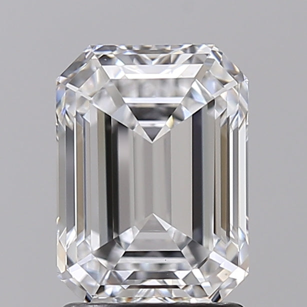 2.00 CT Lab-Grown Emerald Cut Diamond - IGI Certified, D Color, VVS2 Clarity