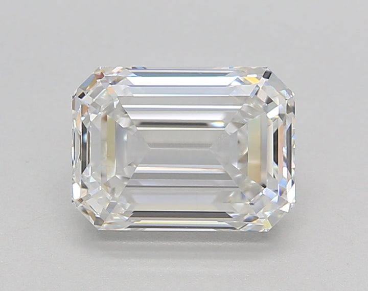 2.00 CT Lab-Grown Emerald Cut Diamond - IGI Certified, E Color, VS1 Clarity