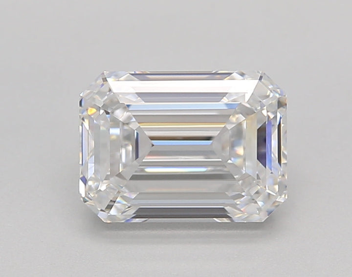 2.00 CT Lab-Grown Emerald Cut Diamond - IGI Certified, E Color, VS2 Clarity
