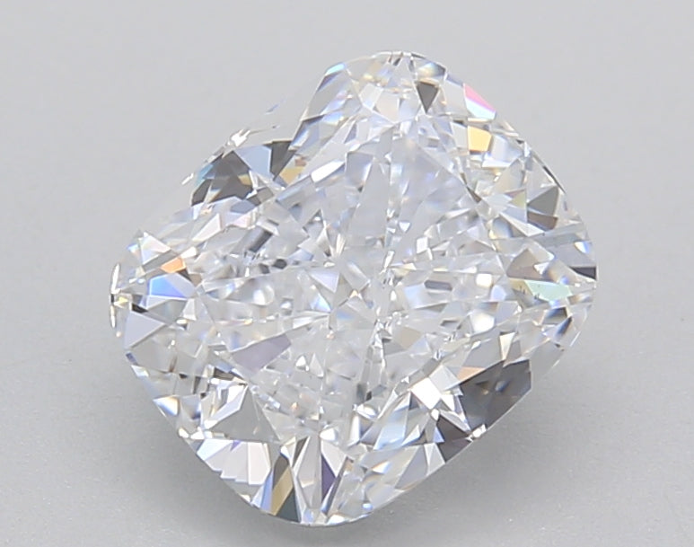 2.00 CT Long Cushion Cut Lab-Grown Diamond, IGI Certified, D Color, VS2 Clarity