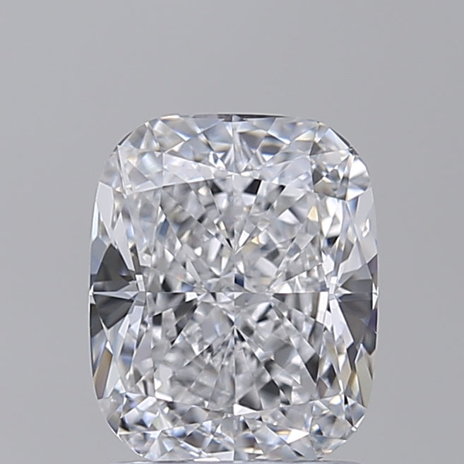 2.00 CT Long Cushion Cut Lab-Grown Diamond, IGI Certified, D Color, VVS2 Clarity
