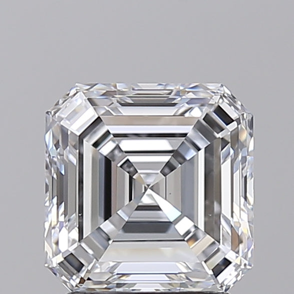 2.00 CT Square Emerald Lab Grown Diamond - E Color, VS1 Clarity