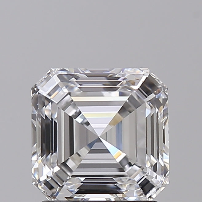 2.00 CT Square Emerald Lab Grown Diamond | IGI Certified, D Color, VVS2 Clarity