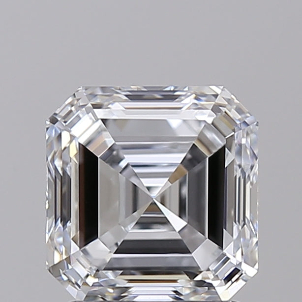 2.00 CT Square Emerald Lab Grown Diamond | IGI Certified, E Color, VVS2 Clarity