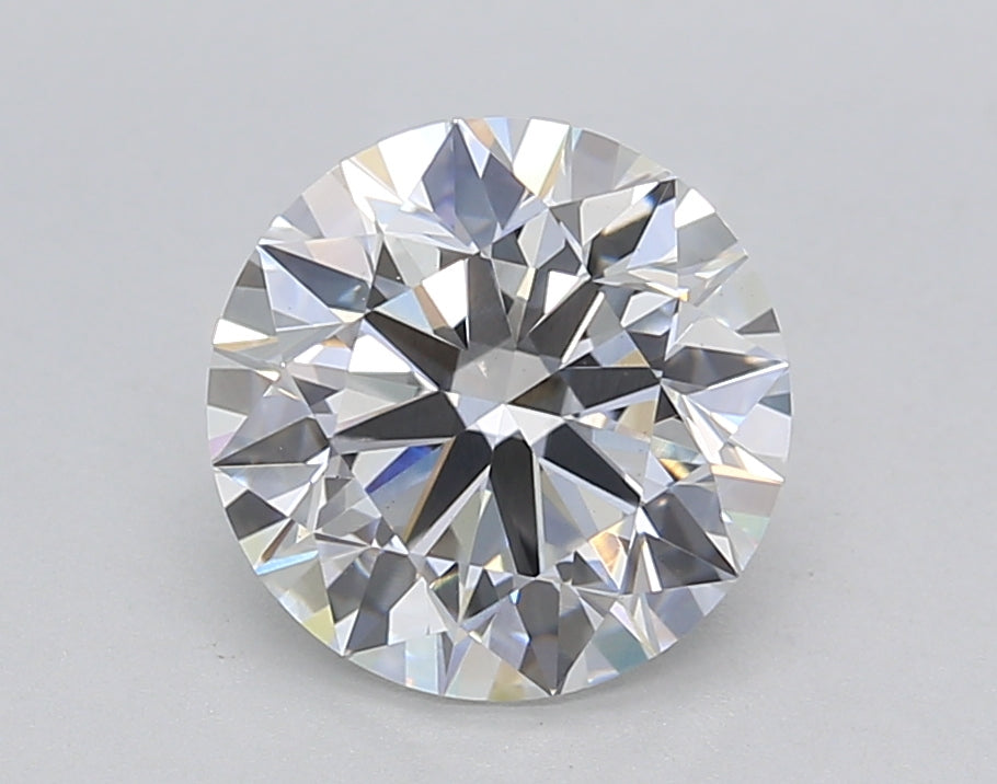 2.00 Carat Round Lab-Grown Diamond, IGI Certified, E Color, VS1 Clarity