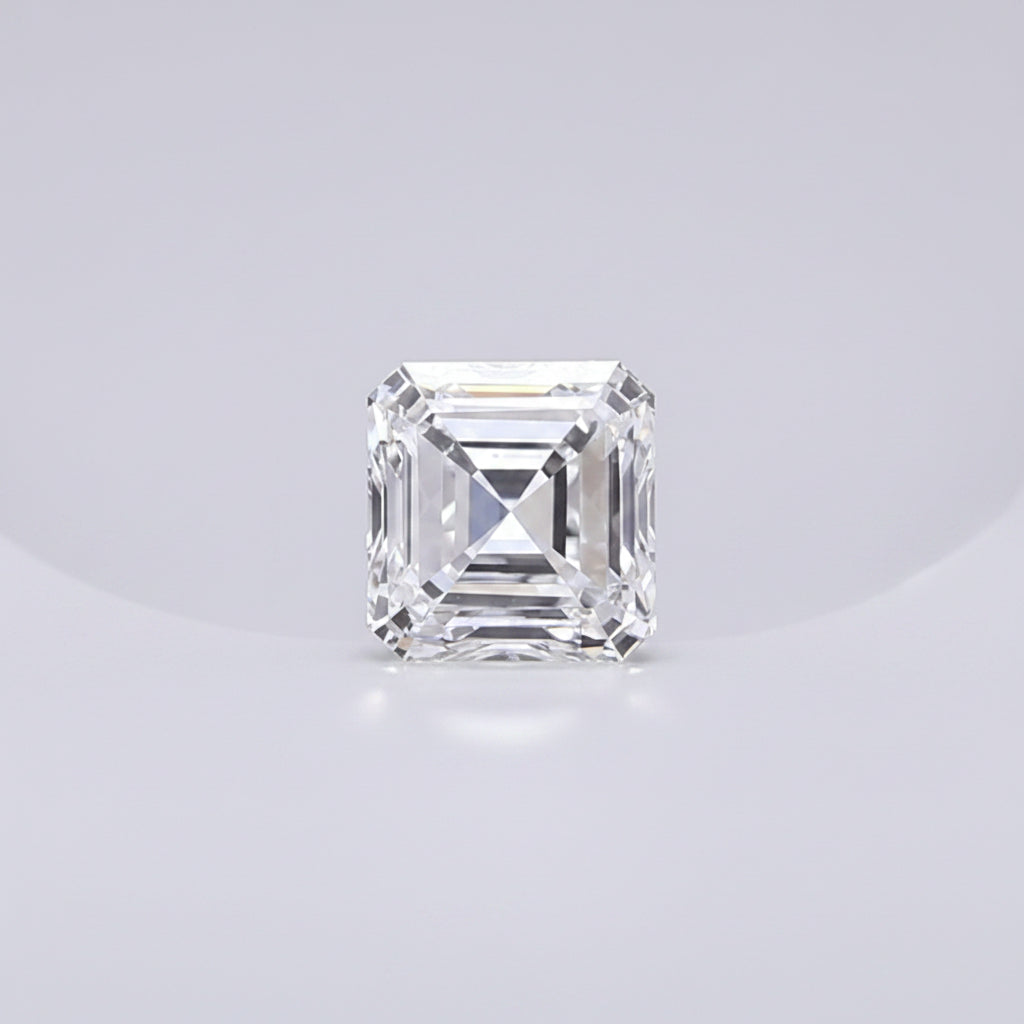 2.00 Carat Asscher Lab Grown Diamond, VVS1/D
