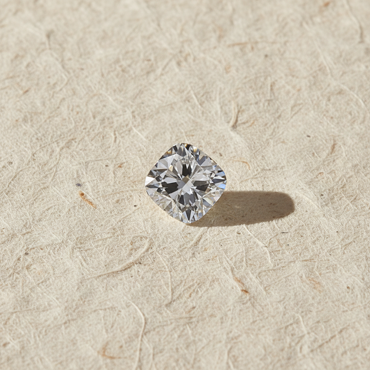 Diamant cultivé en laboratoire taille coussin de 2,00 carats, VS2/E
