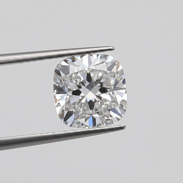 Diamant cultivé en laboratoire taille coussin de 2,00 carats, VS2/E