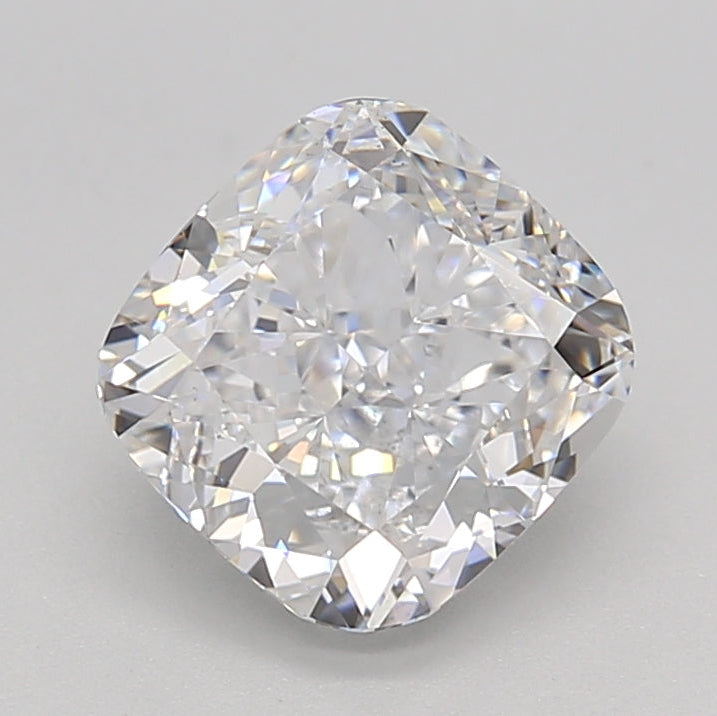 2.00 Carat Cushion Cut Lab Grown Diamond  VS2 E
