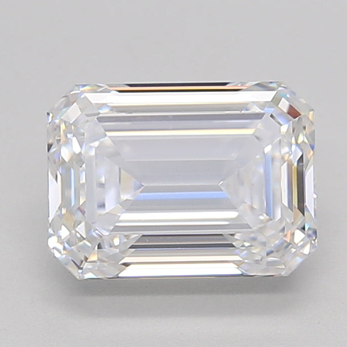 2.00 Carat Emerald Cut Lab Grown Diamond VS1 D