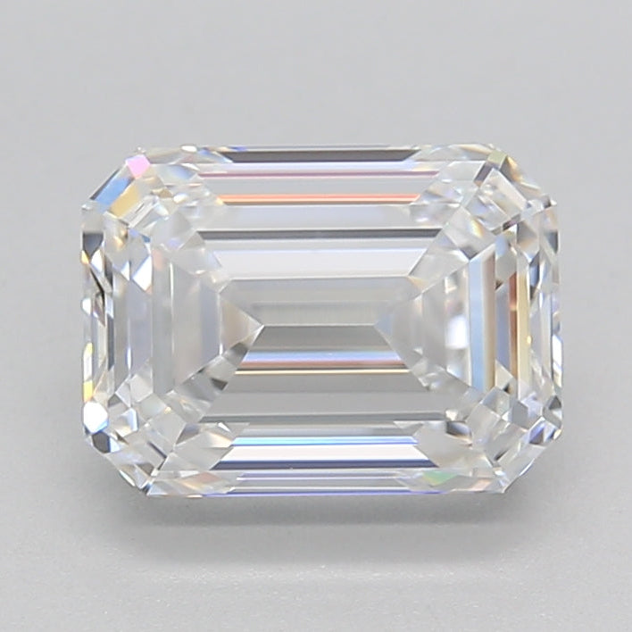 2.00 Carat Emerald Cut Lab Grown Diamond VS1 D