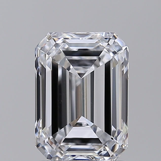 2.00 Carat Emerald Cut Lab Grown Diamond VS1 D