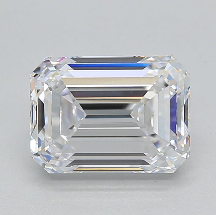 2.00 Carat Emerald Cut Lab Grown Diamond VS1 D