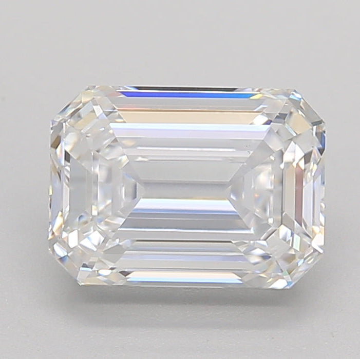 2.00 Carat Emerald Cut Lab Grown Diamond VS1 E