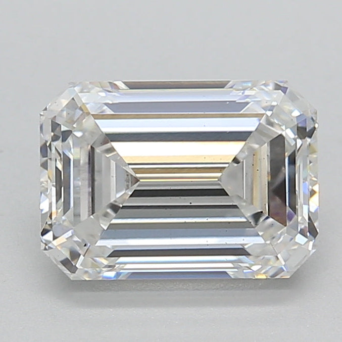 2.00 Carat Emerald Cut Lab Grown Diamond VS2 E