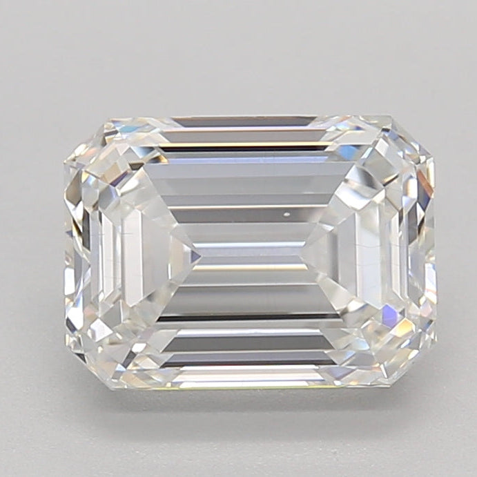 2.00 Carat Emerald Cut Lab Grown Diamond VS2 F