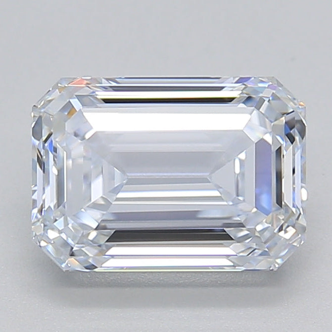 2.00 Carat Emerald Cut Lab Grown Diamond VVS2 F