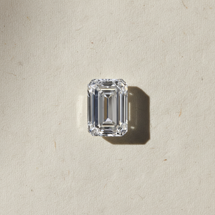 2.00 Carat Emerald Lab Grown Diamond, VS2/G