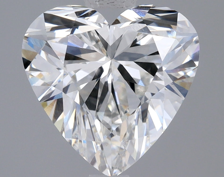 2.00 Carat Heart Lab Grown Diamond VVS2 F