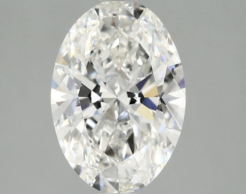 2.00 Carat Oval Cut Lab Grown Diamond, VVS1/F