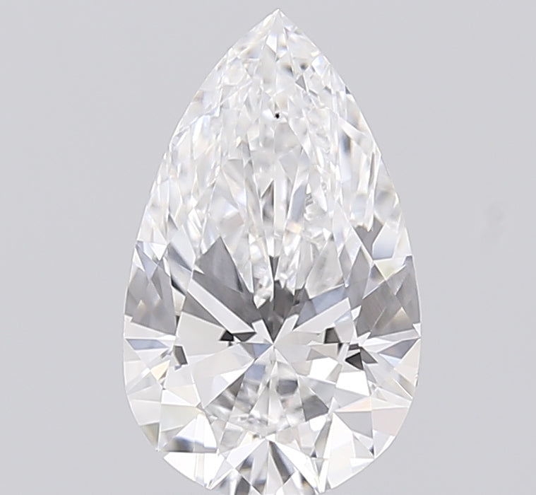 2.00 Carat Pear Cut Lab Grown Diamond VS2D