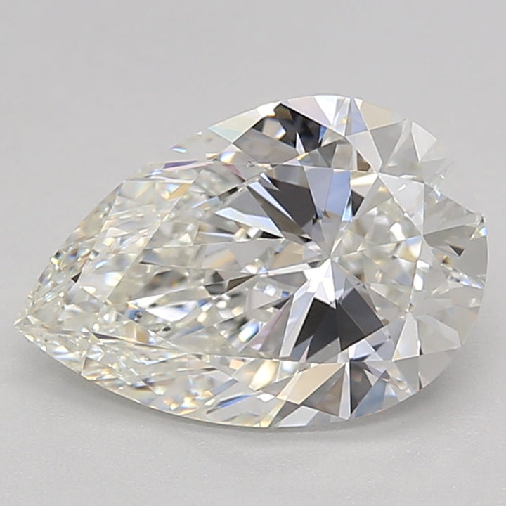 2.00 Carat Pear Cut Lab Grown Diamond VS2 F